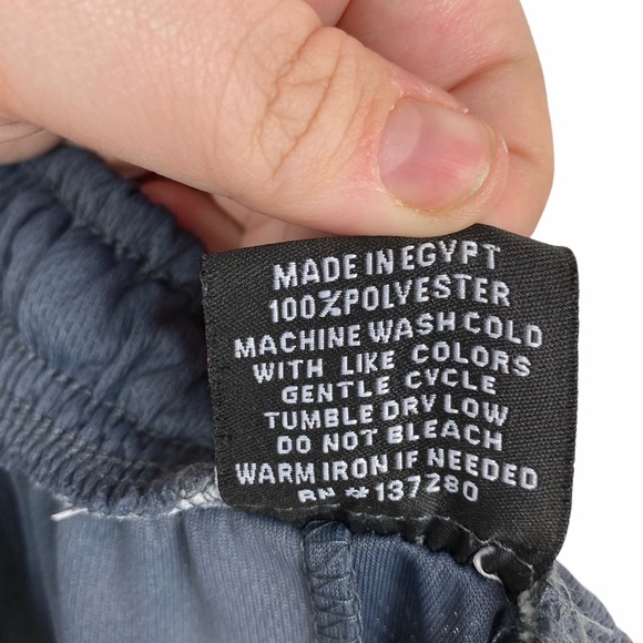 Vintage Performance Pro Drawstring Satin Workout Basketball Gym Sleep Shorts XL - Picture 8 of 9